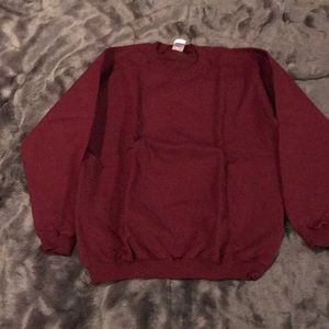 “Clearance 3/$10” Adult burgundy sweater